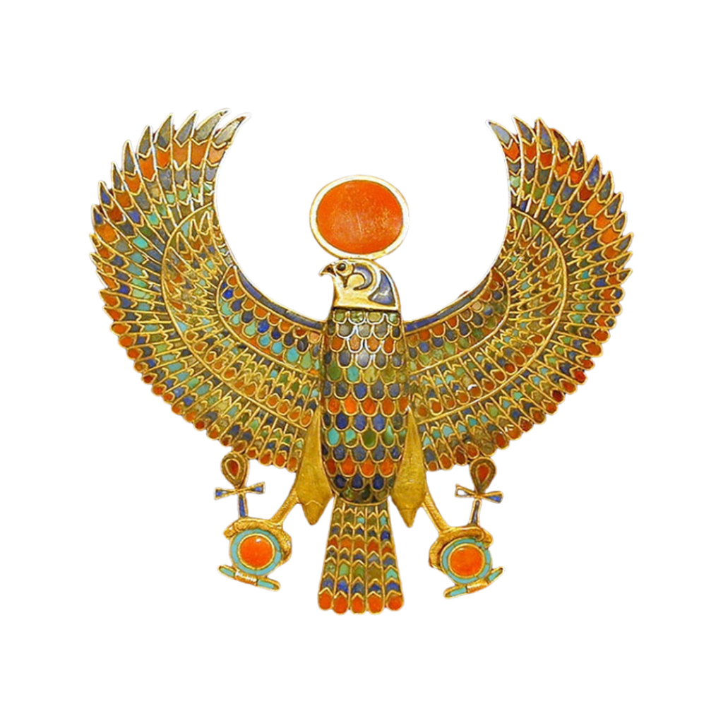 Picture of Horus meant to signify the culture of Egyptian deities